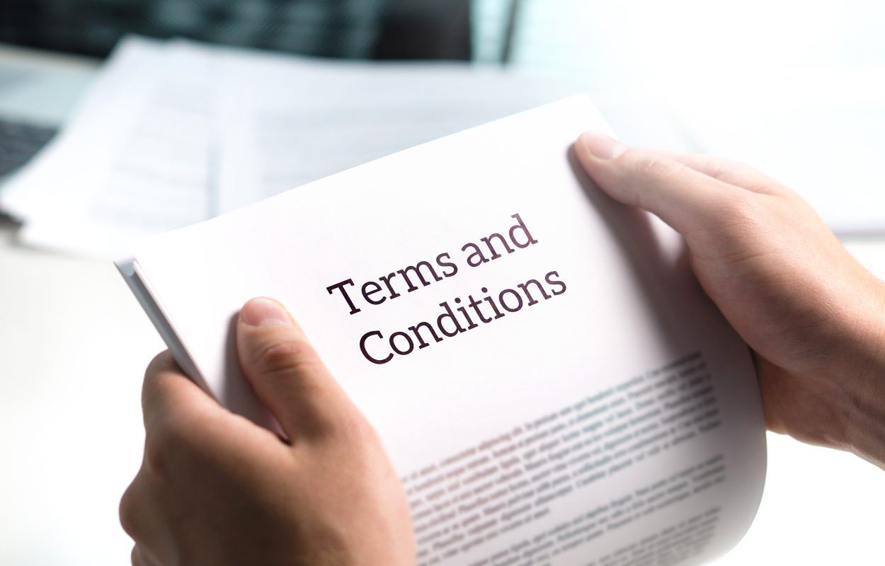 The Anchorage terms and conditions
